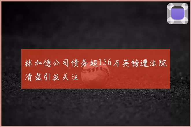 林加德公司债务超156万英镑遭法院清盘引发关注