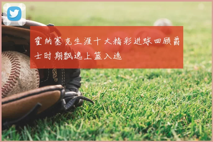 霍纳塞克生涯十大精彩进球回顾爵士时期飘逸上篮入选