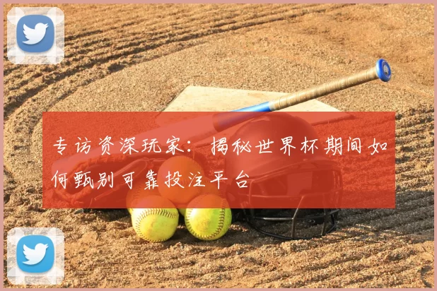 专访资深玩家:揭秘世界杯期间如何甄别可靠投注平台